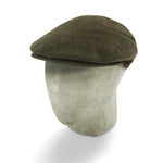 Bates Brand New Chocolate Brown Cotton Flat Cap - Hilditch & Key