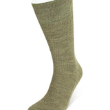 Chocolate Melange Wool Socks - Hilditch & Key