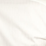 Classic Fit, Cut-away Collar, Double Cuff Shirt in a Satin Stripe White-On-White Cotton