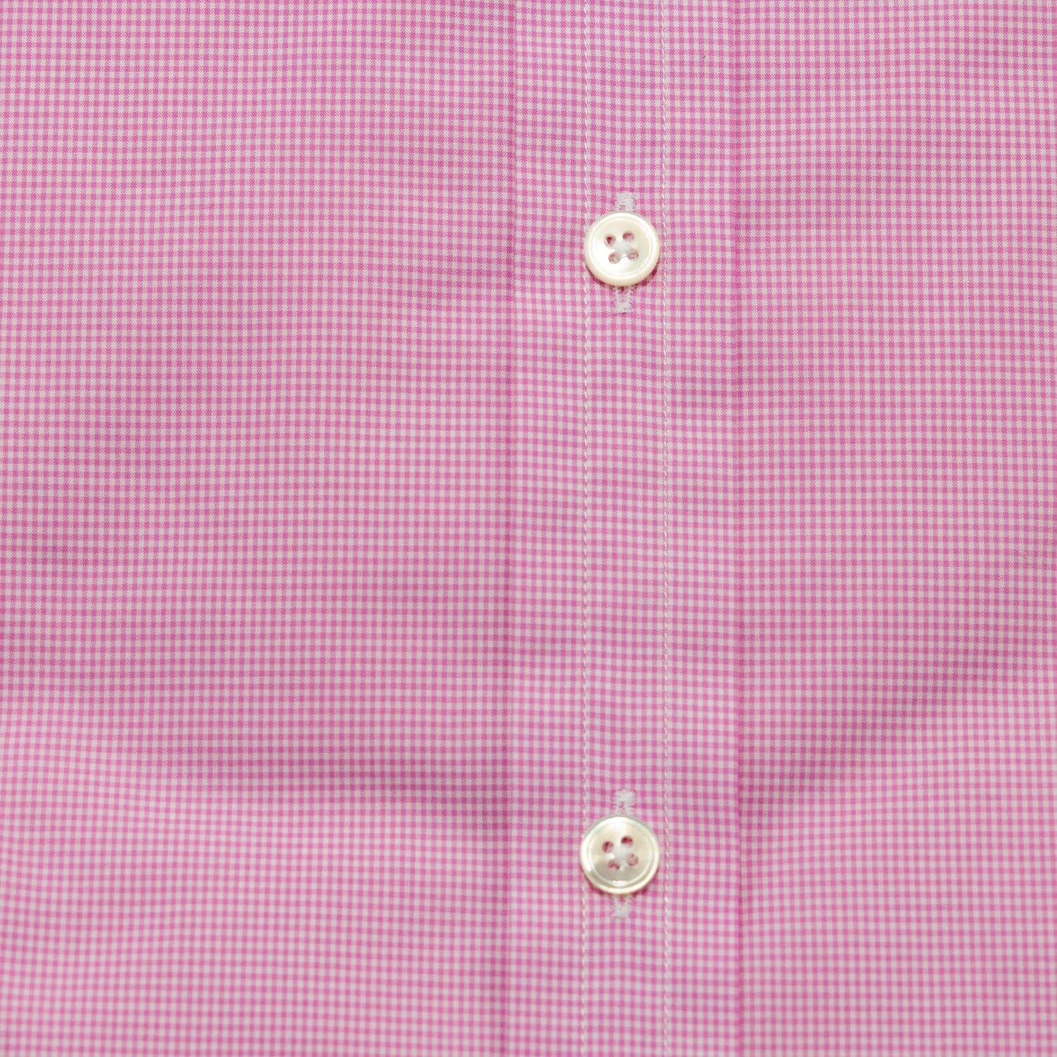 Contemporary Fit, Cutaway Collar, 2 Button Cuff Shirt in Lilac Micro Check