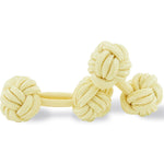 Cream Knot Links - Hilditch & Key