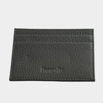 Dark Green Calf Leather Single Sided Card Holder