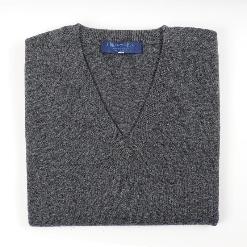Derby Grey Cashmere Vest