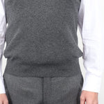 Derby Grey Cashmere Vest