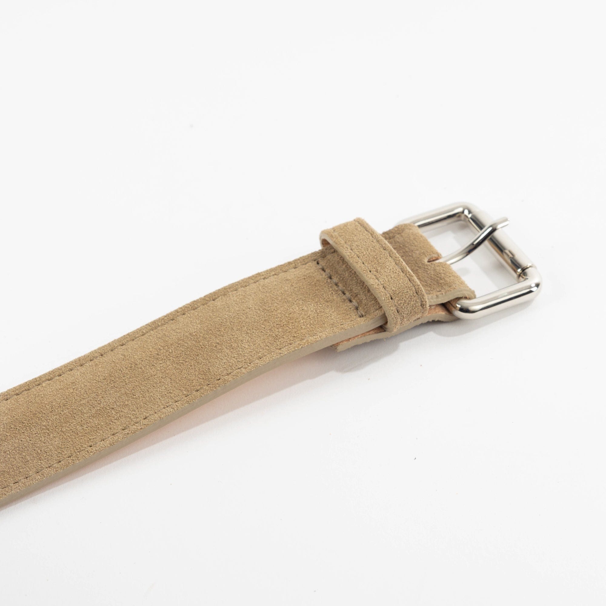 Fawn Chiltern Suede Leather Belt