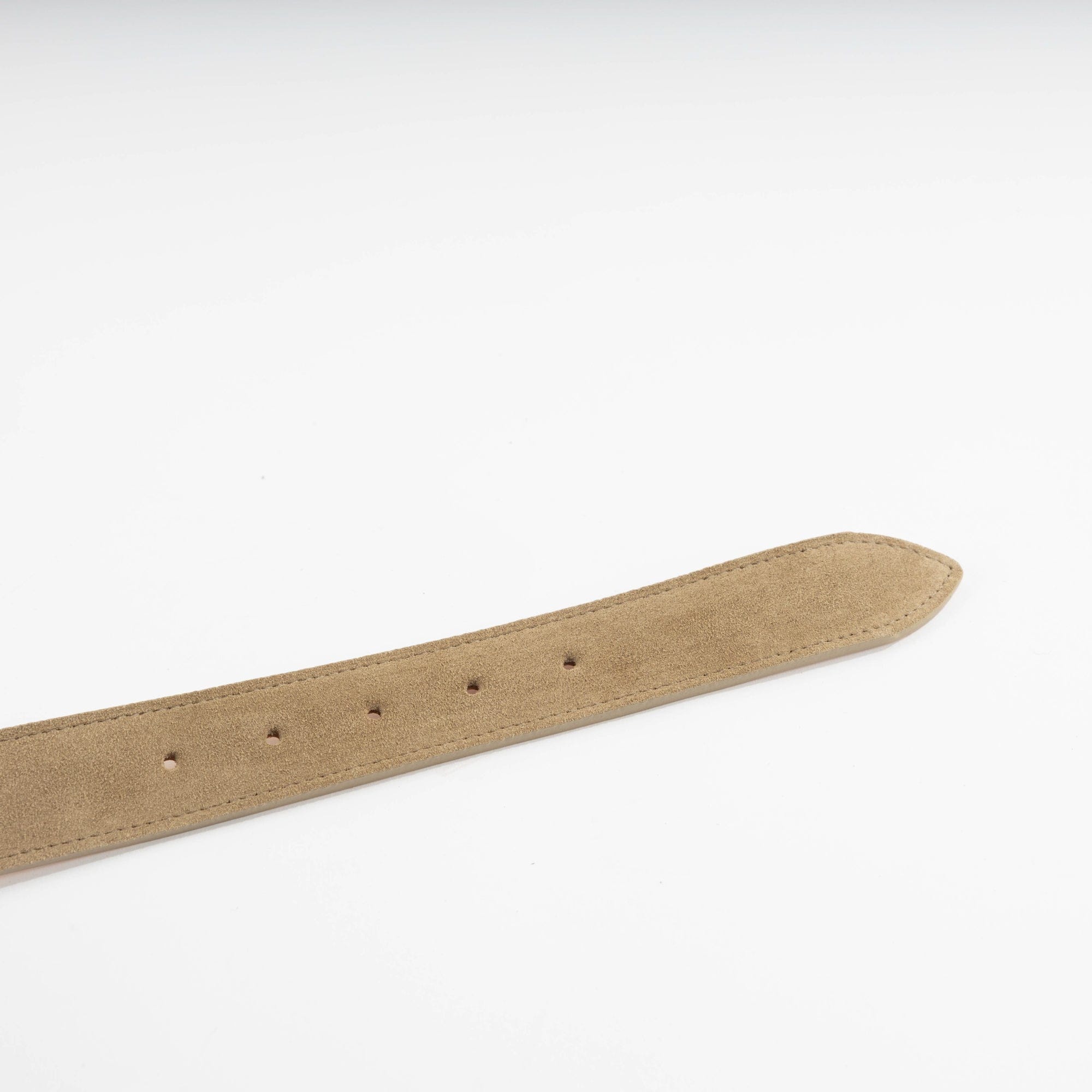 Fawn Chiltern Suede Leather Belt