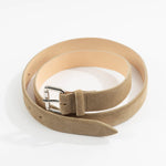 Fawn Mount Suede Leather Belt