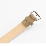 Fawn Mount Suede Leather Belt