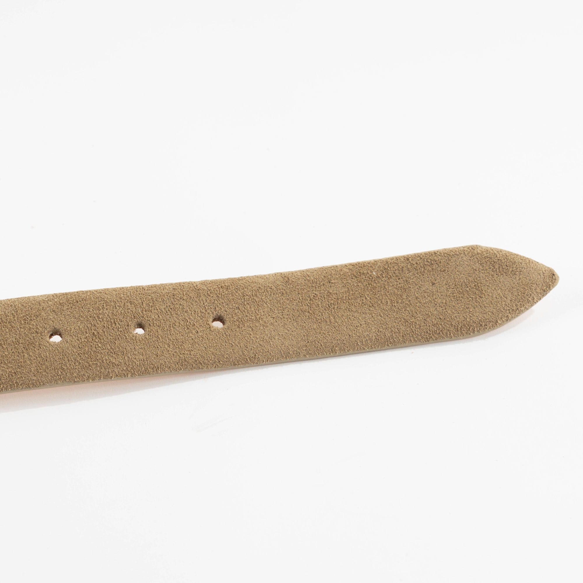 Fawn Mount Suede Leather Belt