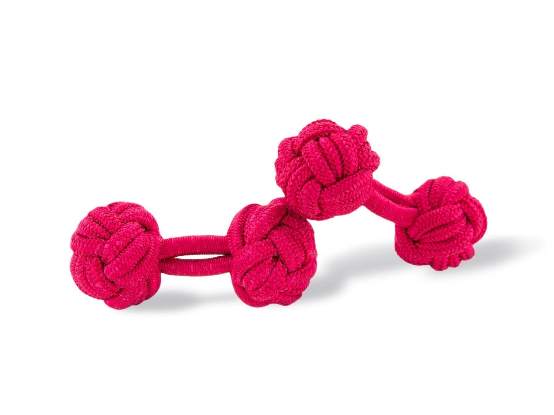 Fuschia Pink Knot Links