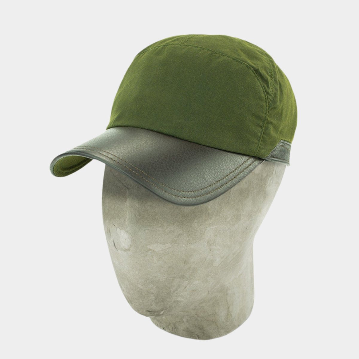 Green Cotton Bill Cap