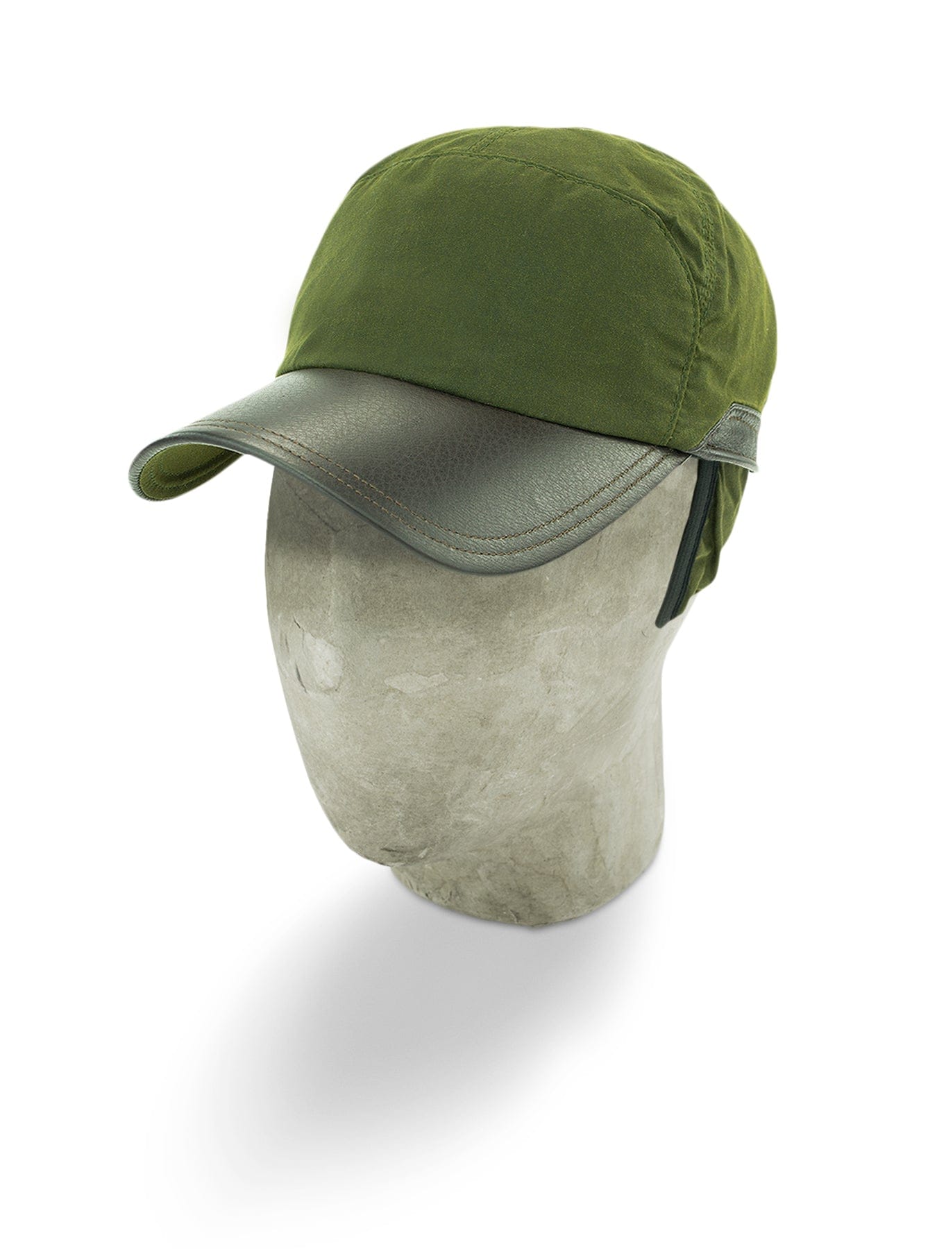 Green Cotton Bill Cap