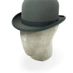 Grey Bowler Hat
