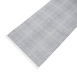 Grey Check Cotton Scarf