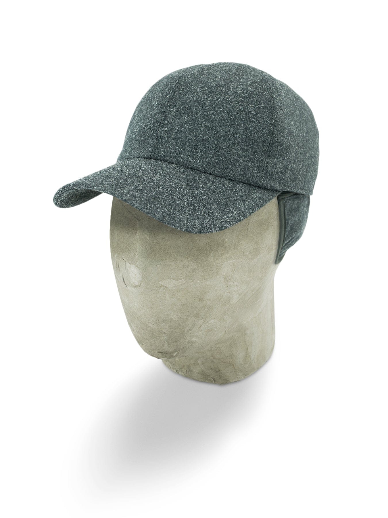 Grey Loro Piana Storm System Wool Baseball Cap