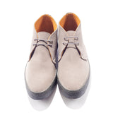 Grey Suede Hi Top Chukka Boot