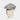 Grey With Black & White Overcheck Linen Gatsby Cap