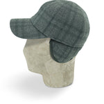 Grey Wool Baseball Cap