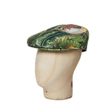 Island Green Cotton Flat Cap