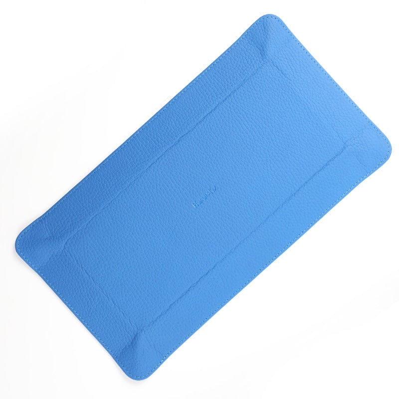Large Cobalt With Light Blue Suede Tidy Tray