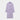 Lilac Houndstooth Cotton Gown With Navy Piping