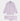 Lilac Houndstooth Cotton Pyjamas With Navy Piping