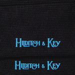 Long Black Heavy Sports Wool Socks