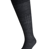 Long Dark Grey Wool Socks