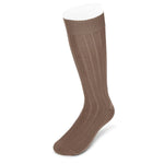 Long Mid Brown Heavy Sports Wool Socks