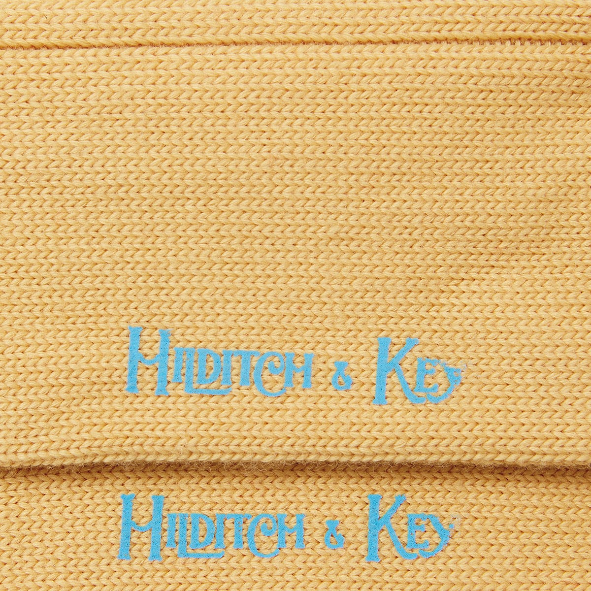 Long Mid Yellow Heavy Sports Wool Socks