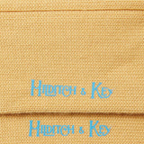 Long Mid Yellow Heavy Sports Wool Socks