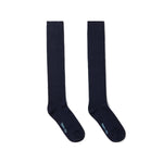 Long Navy Heavy Sports Wool Socks