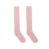 Long Pink Heavy Sports Wool Socks