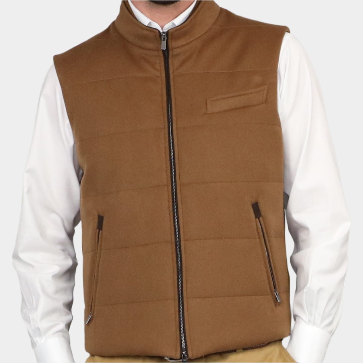 Loro Piana Camel Gilet