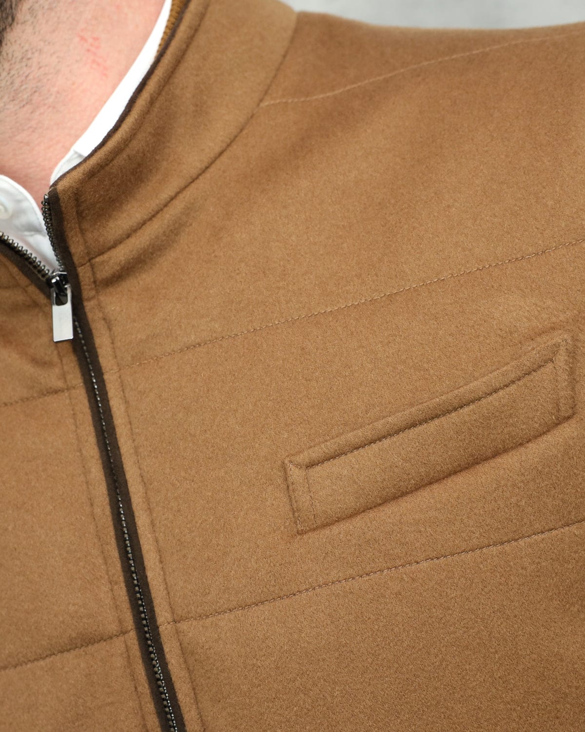 Loro Piana Camel Gilet