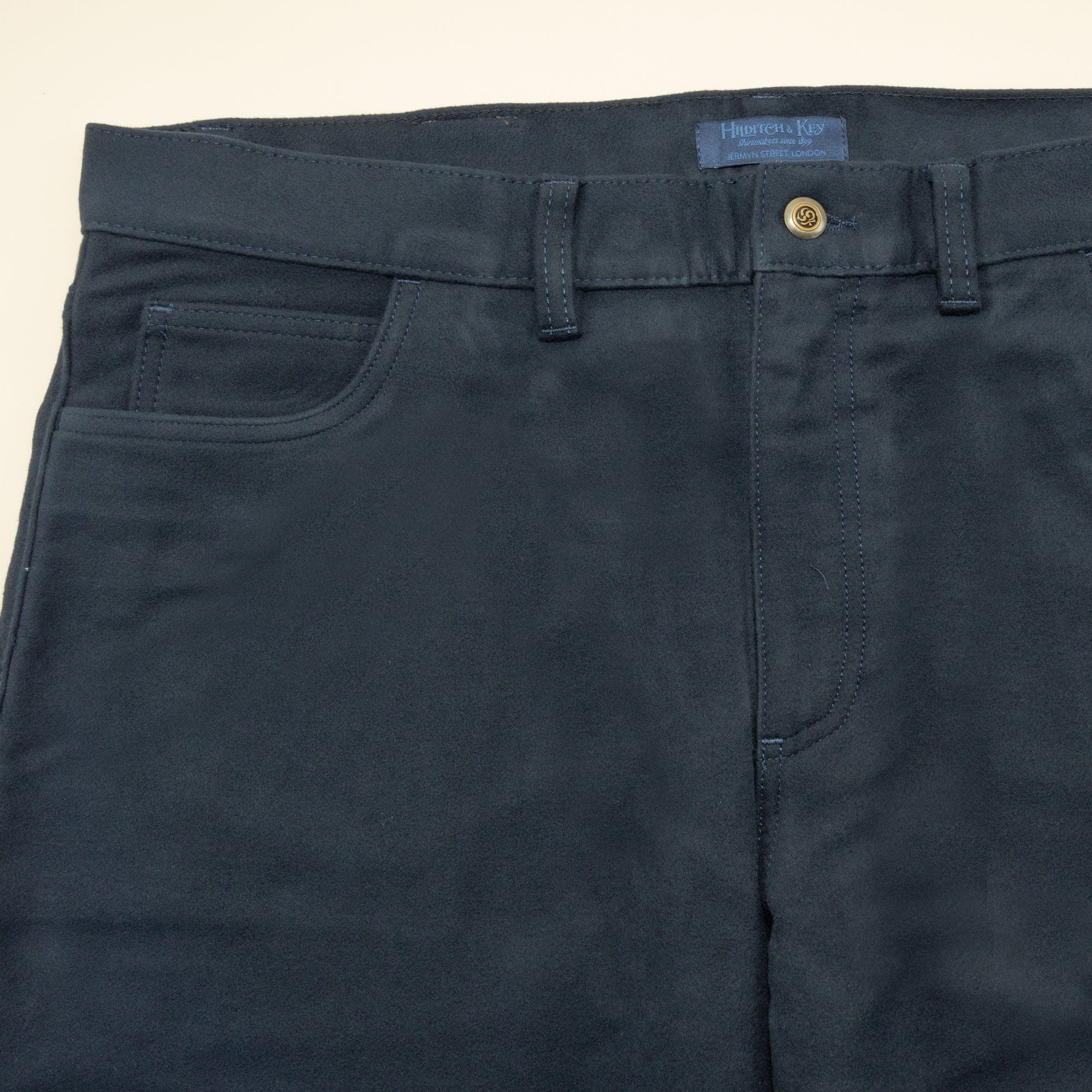 Midnight Moleskin Jeans