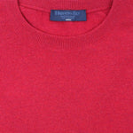 Mixed Pink Crew Neck Cashmere Sweater