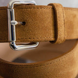 Moroccan Flame Chiltern Suede Leather Belt