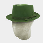 Moss Green Pork Pie Trilby