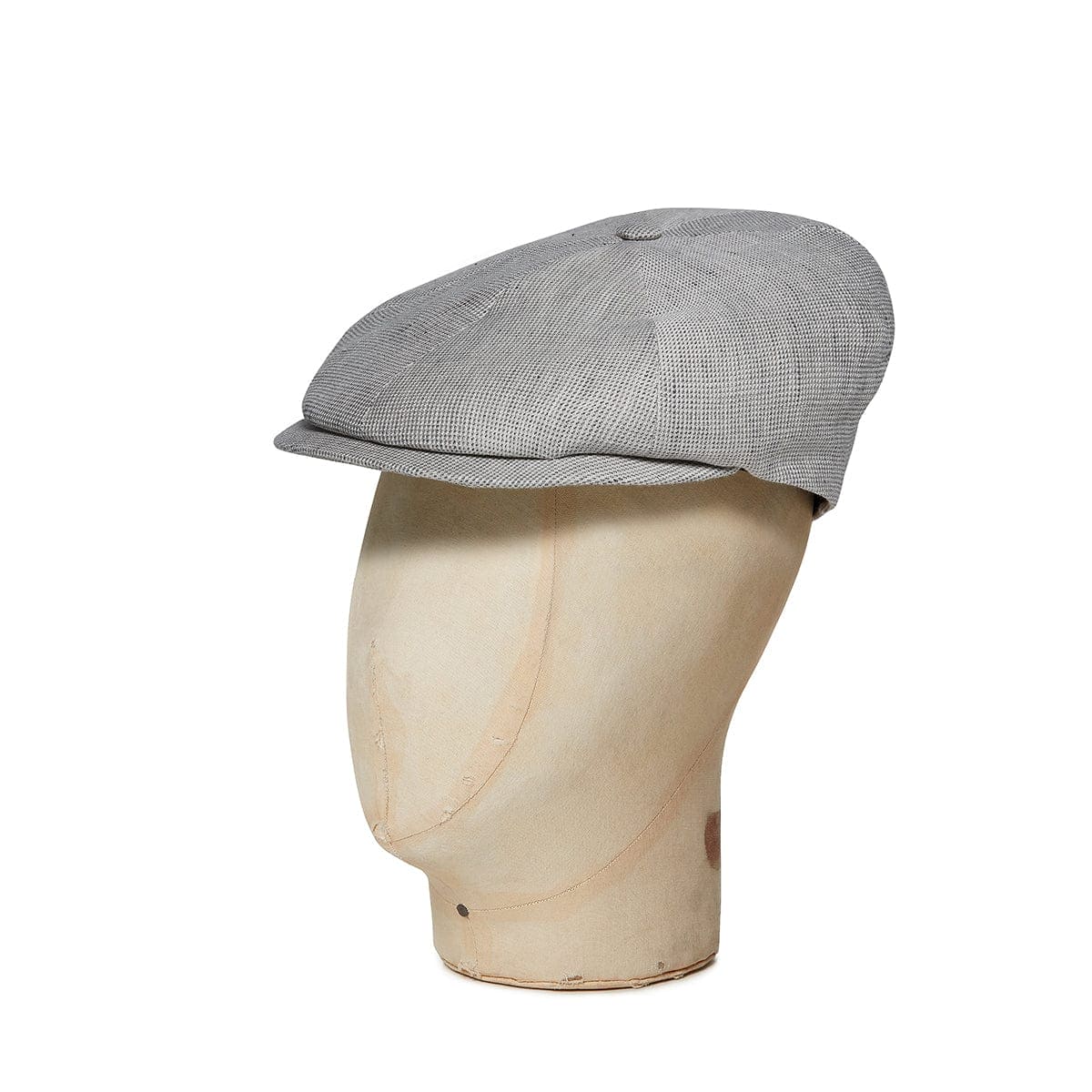 Natural Textured Linen Toni Cap
