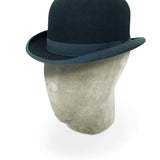 Navy Blue Bowler Hat