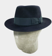 Navy Blue Grosvenor Fedora