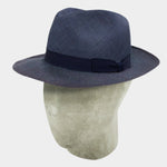 Navy Blue Sisal Trilby