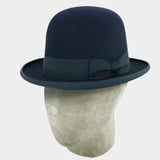 Navy Blue Soft Homburg