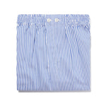 Navy & White Stripe 100% Cotton Boxer Short
