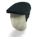 Navy Wool Loden Harlem Cap