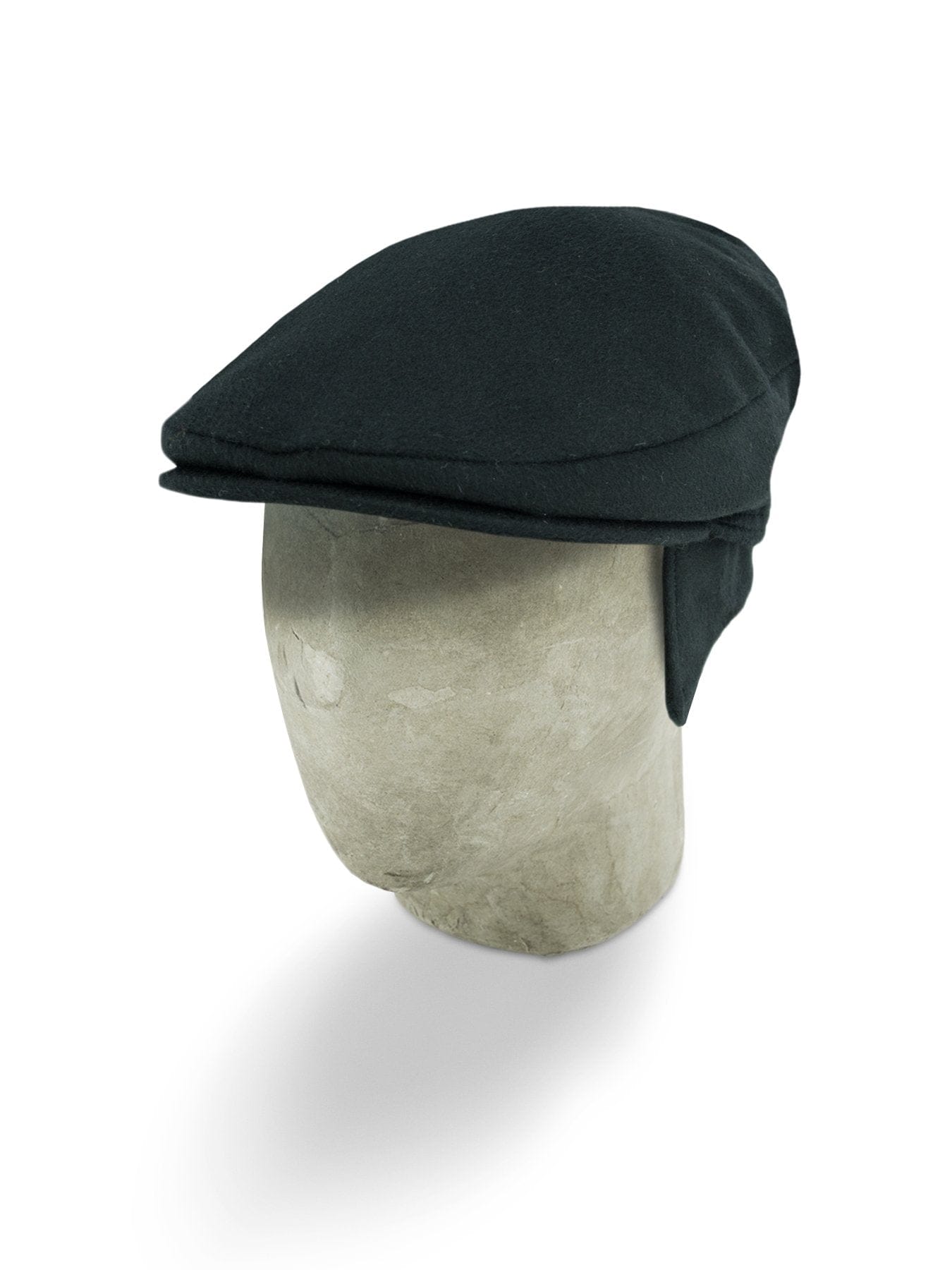 Navy Wool Loden Harlem Cap