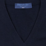 Nero Navy Cashmere Vest