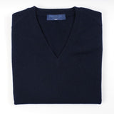 Nero Navy Cashmere Vest
