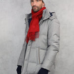 Nero Navy Moss Stitch 100% Cashmere Gloves